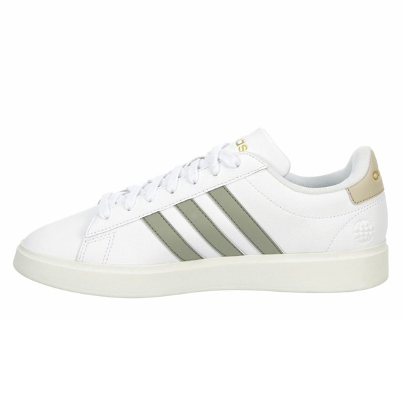 Adidas Grand Court 2.0 Cloudfoam Sage 3 Stripe Men's Casual Shoes Sneakers - Picture 2 of 7